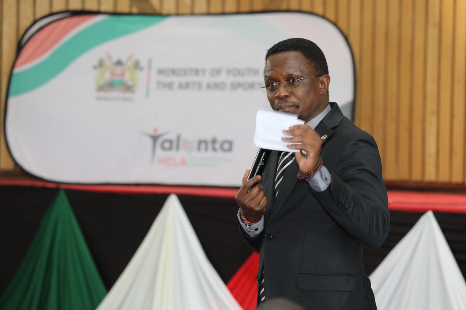 CS Ababu Namwamba Launches The National Youth Week, 2023 
