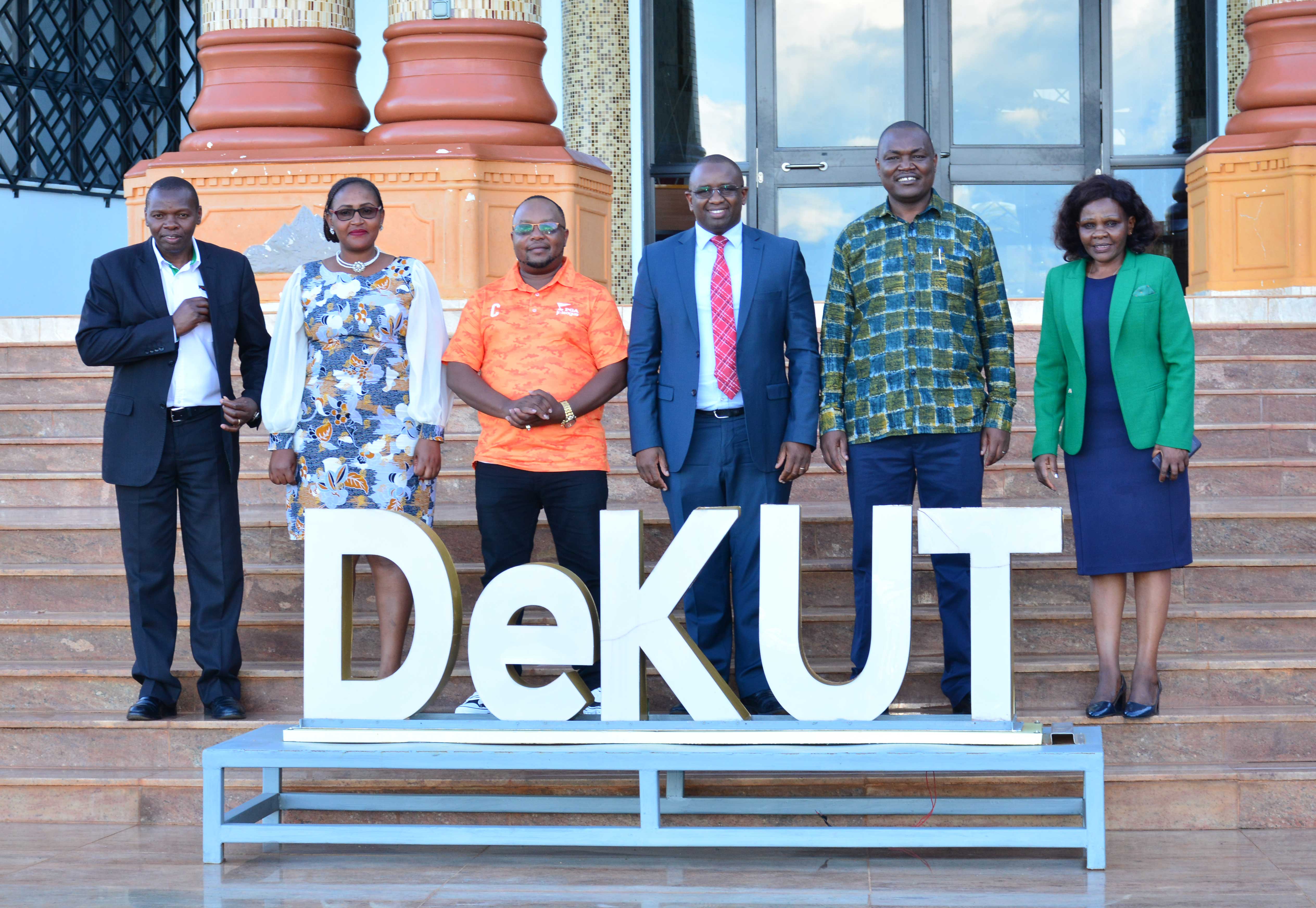 Board’s Ag. CEO Pays Courtesy Call to the Dedan Kimathi University of Technology VC