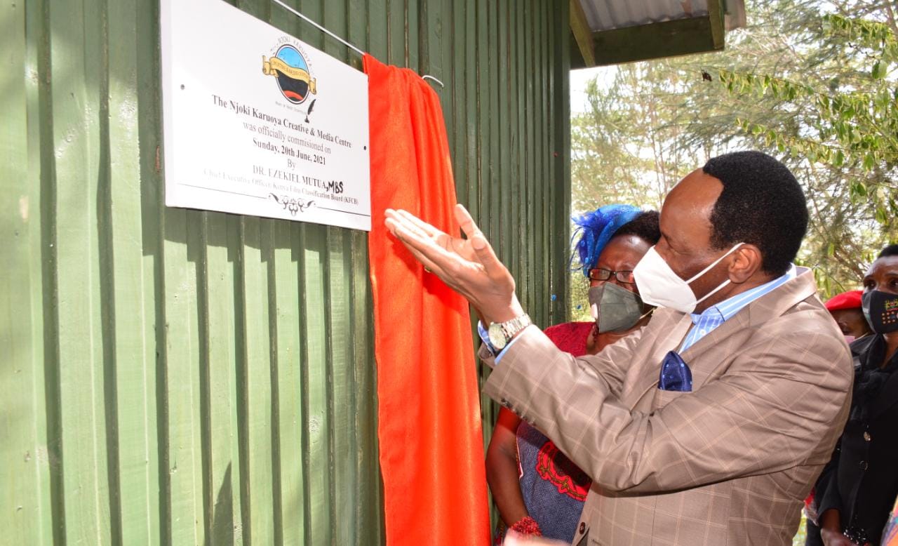 KFCB CEO Commissions The Njoki Karuoya Creative And Media Centre