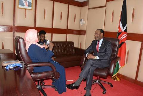 CEO INTERVIEW WITH LEILA MOHAMED OF NTV