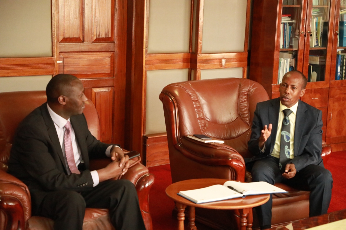 Board Meets with Kenya School of Government