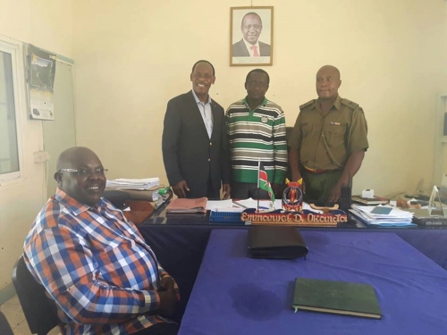 Coast Region Traffic Police Commandant Courtesy Call