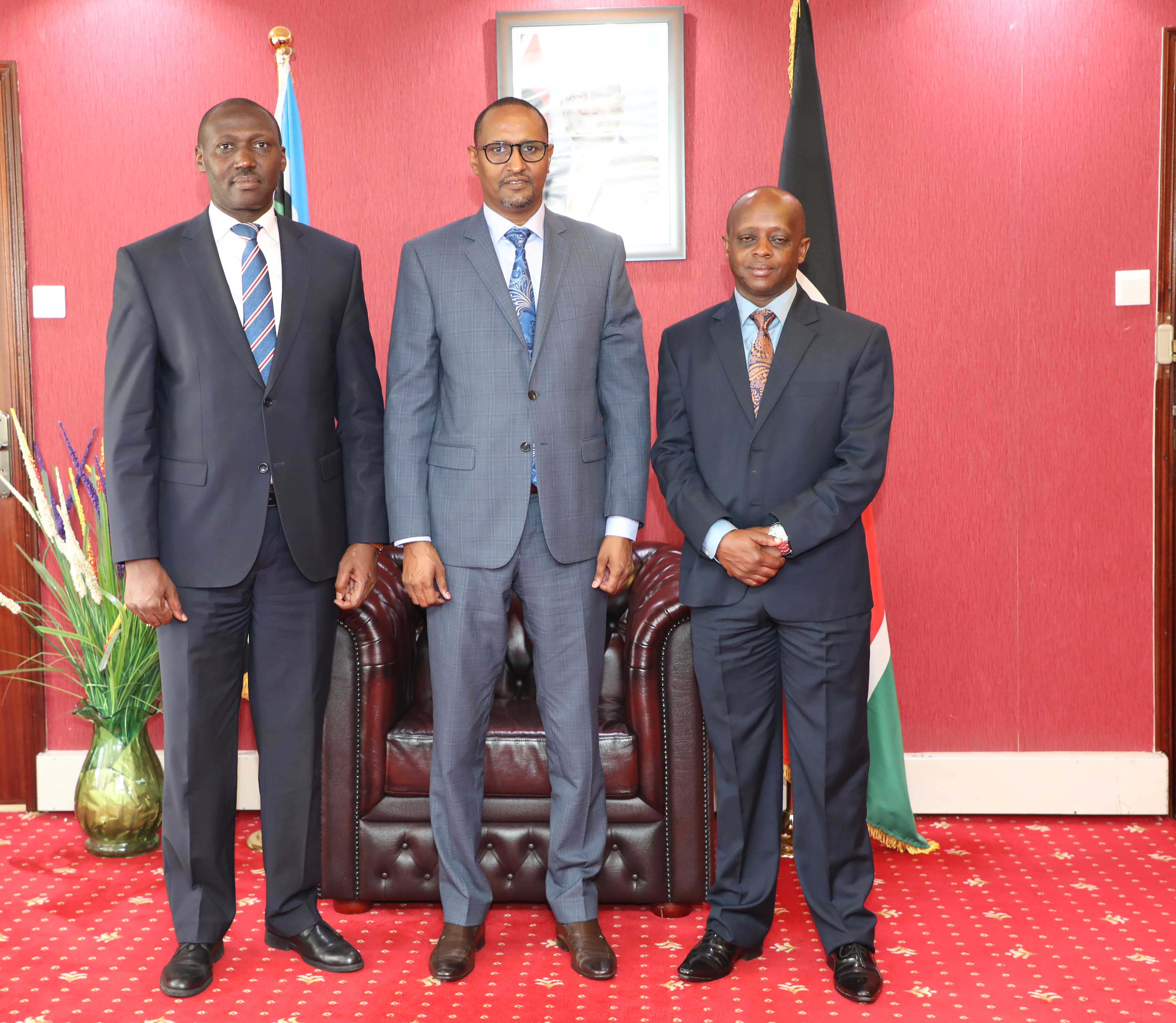 Courtesy Call on the Board by Youth Affairs PS