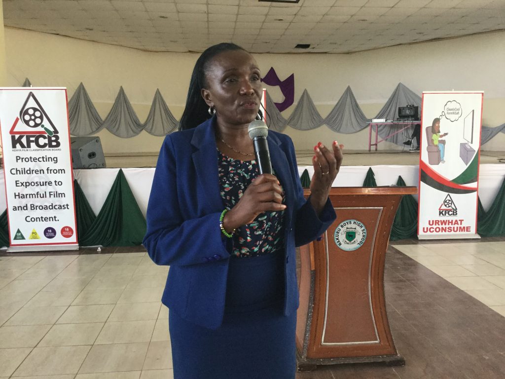 Nelly Muluka at Nakuru High