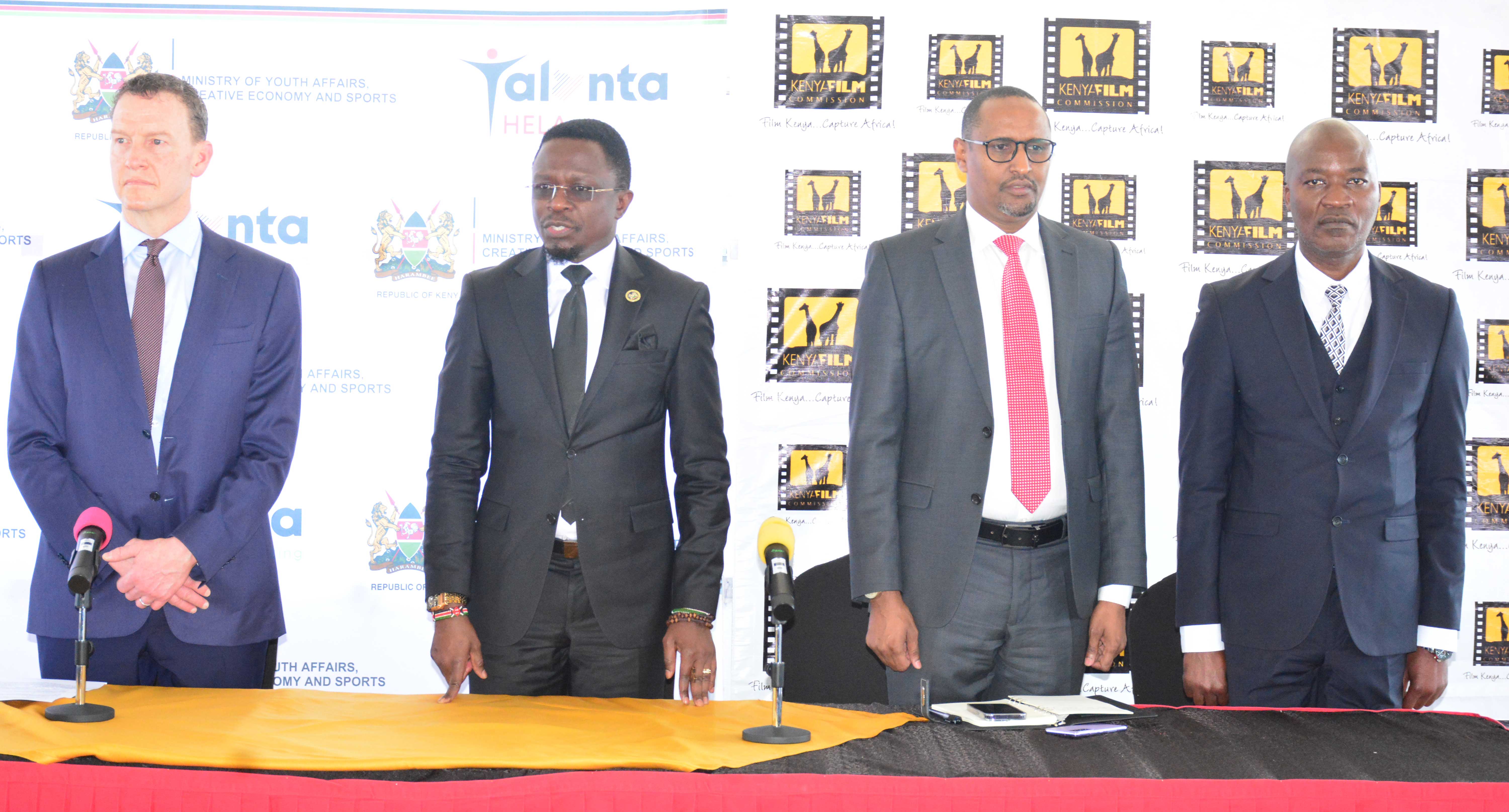 Kenya’s Partnership with Invention Studios A Game-Changer in Growing the Film Sector, CS Ababu Says