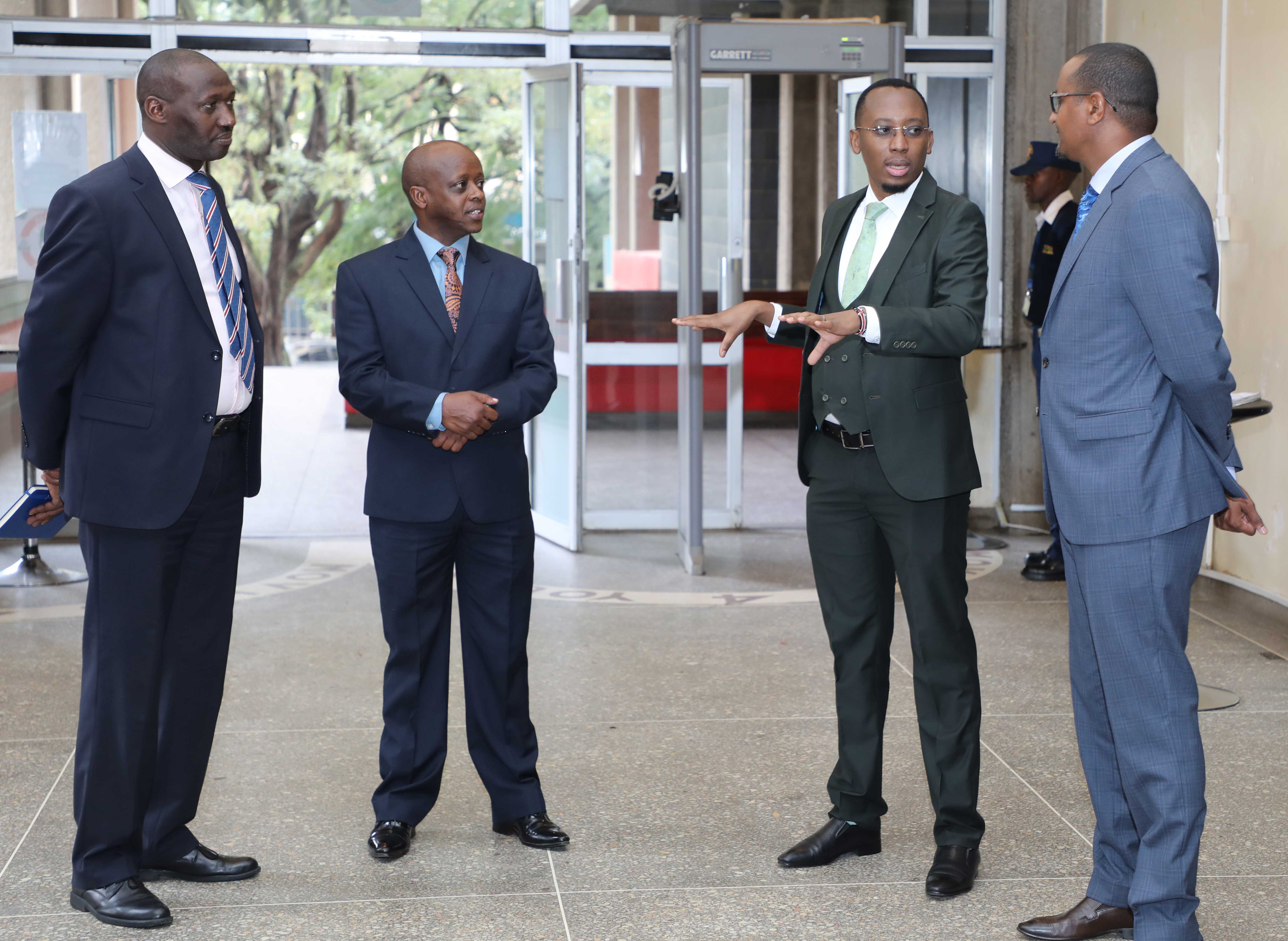 Courtesy Call on the Board by Youth Affairs PS