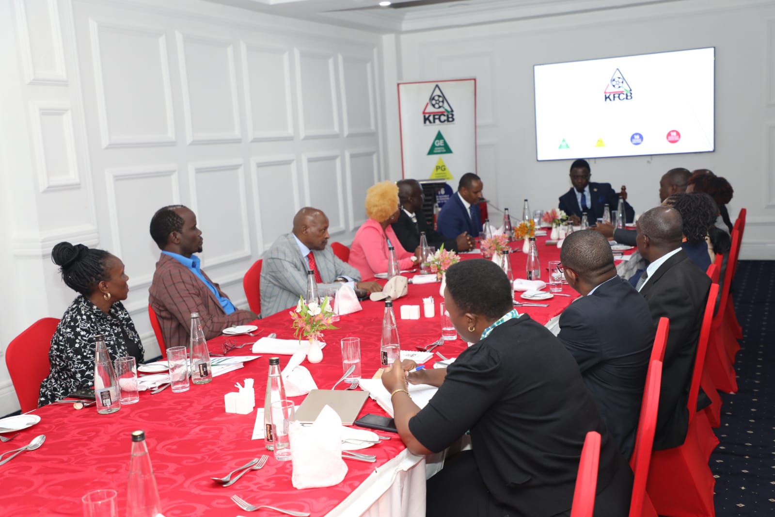 CS Ababu Namwamba Meets KFCB’s Board of Directors and Management