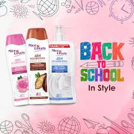 Nice and lovely lotion back to school.