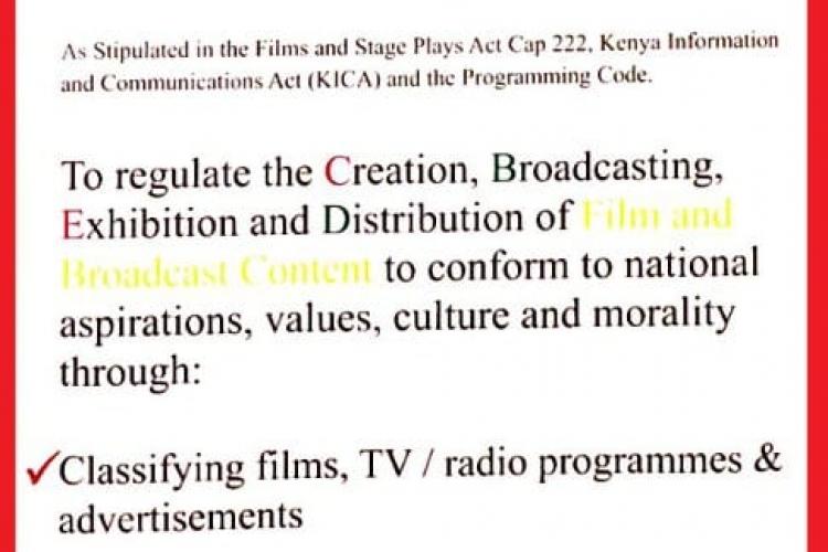 Film Distributors and Exhibitors Licence