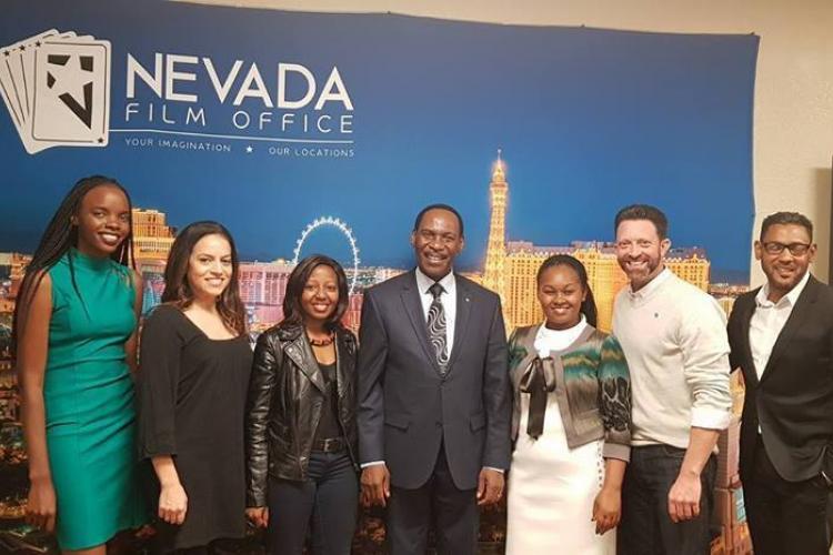 KFCB attends the 90th Oscars Academy Awards