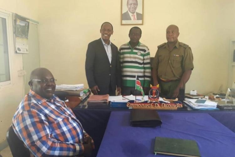 Coast Region Traffic Police Commandant Courtesy Call
