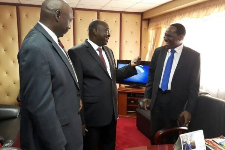COURTESY CALL BY POLICE SPOKESMAN CHARLES OWINO