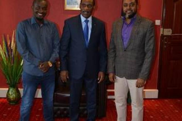 KFCB CEO MEETS RIVERWOOD ENSEMBLE OFFICIALS