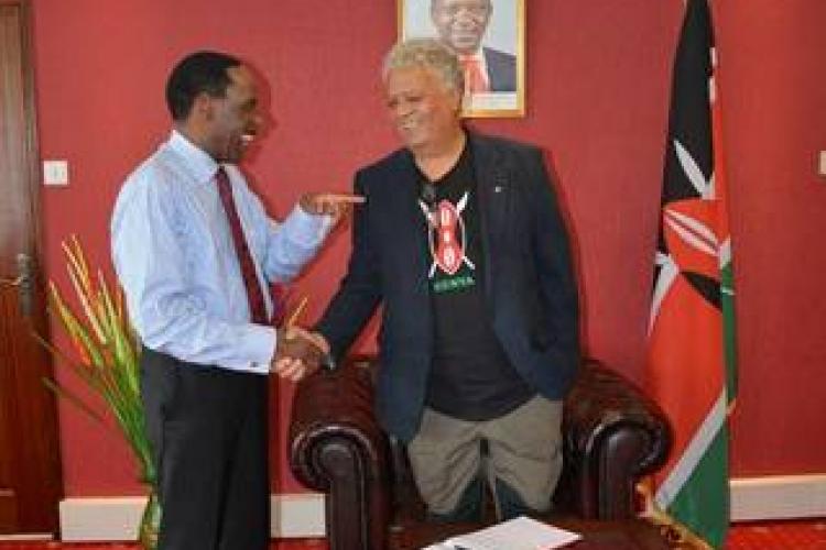 KFCB CEO MEETS BLUE SKY FILMS EXECUTIVE PRODUCER