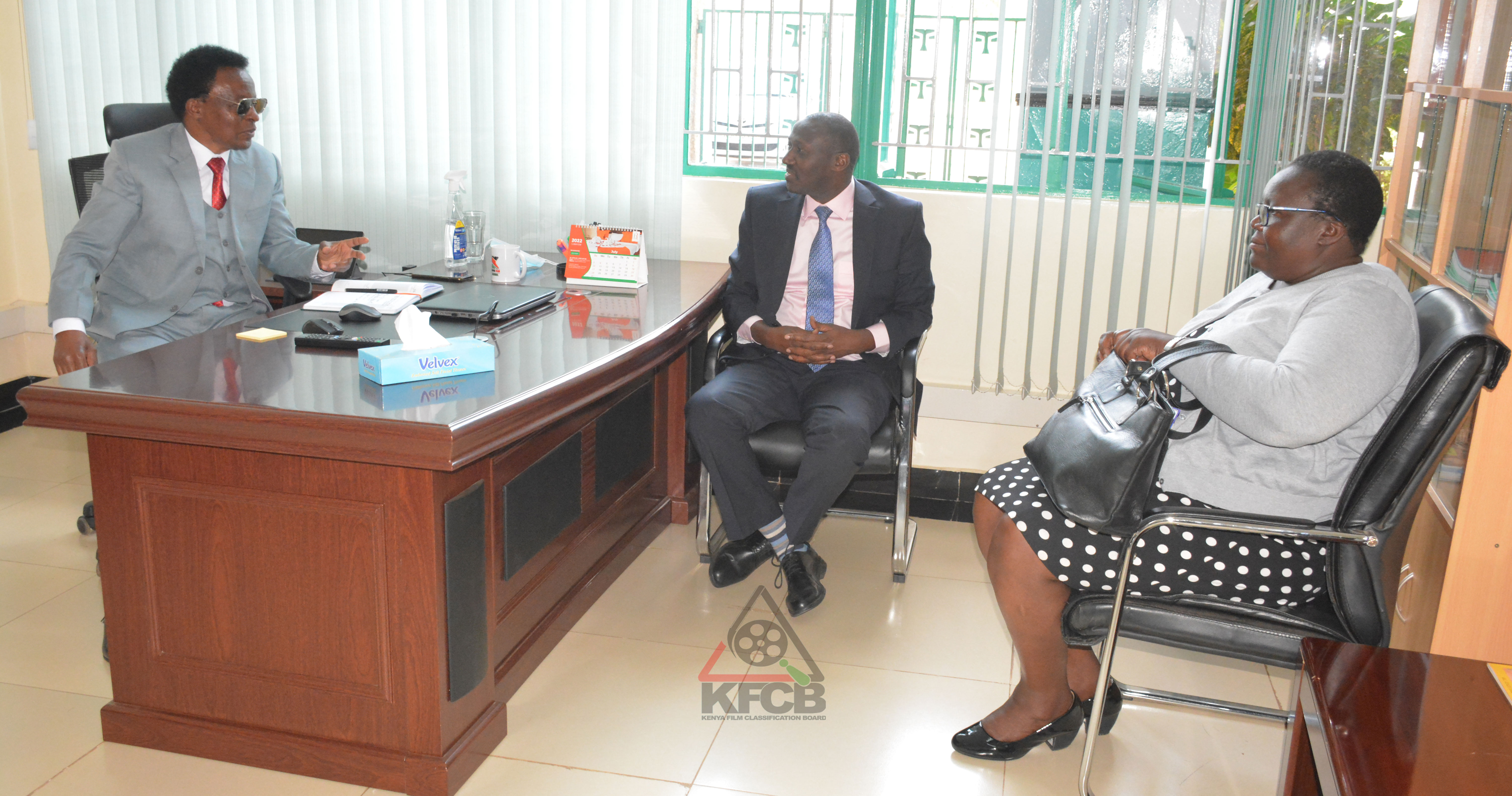 KFCB, ACWICT Courtesy Call on Kenya Film School 
