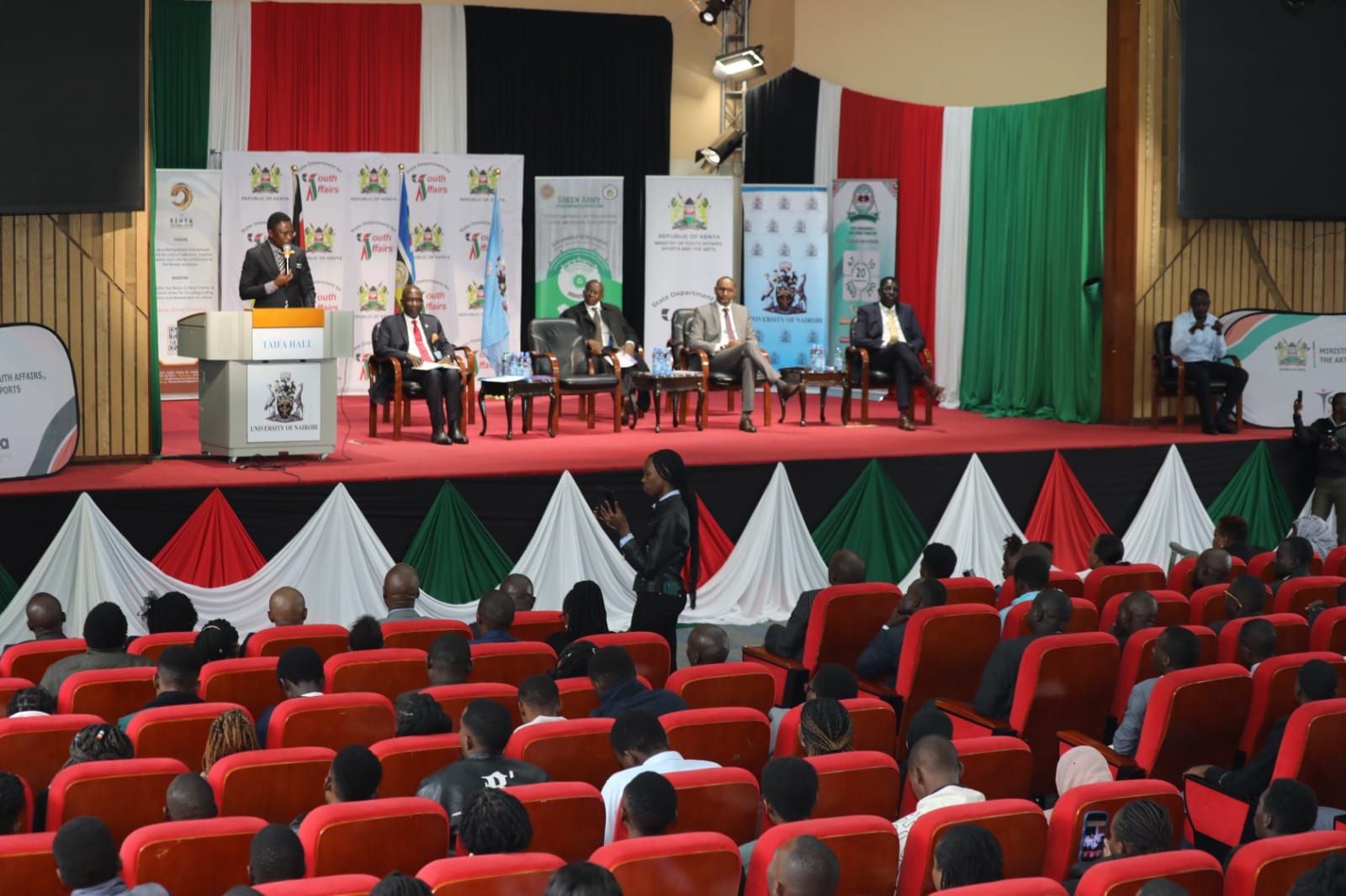 CS Ababu Namwamba Launches The National Youth Week, 2023