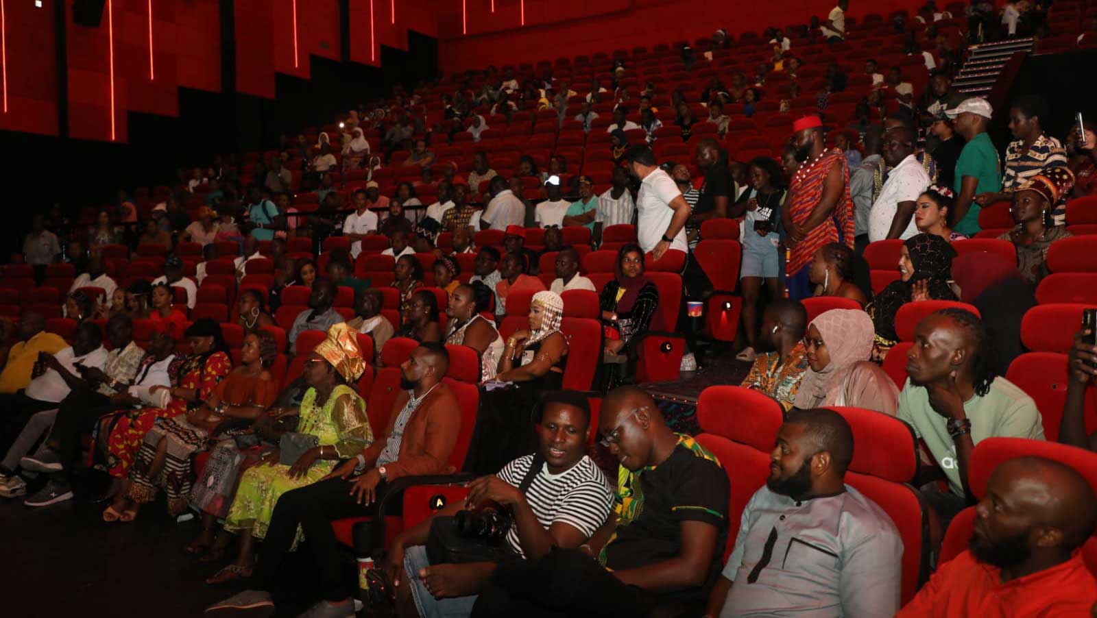 Board Grace's Colourful Red-Carpet 'Mvera' Film Premiere