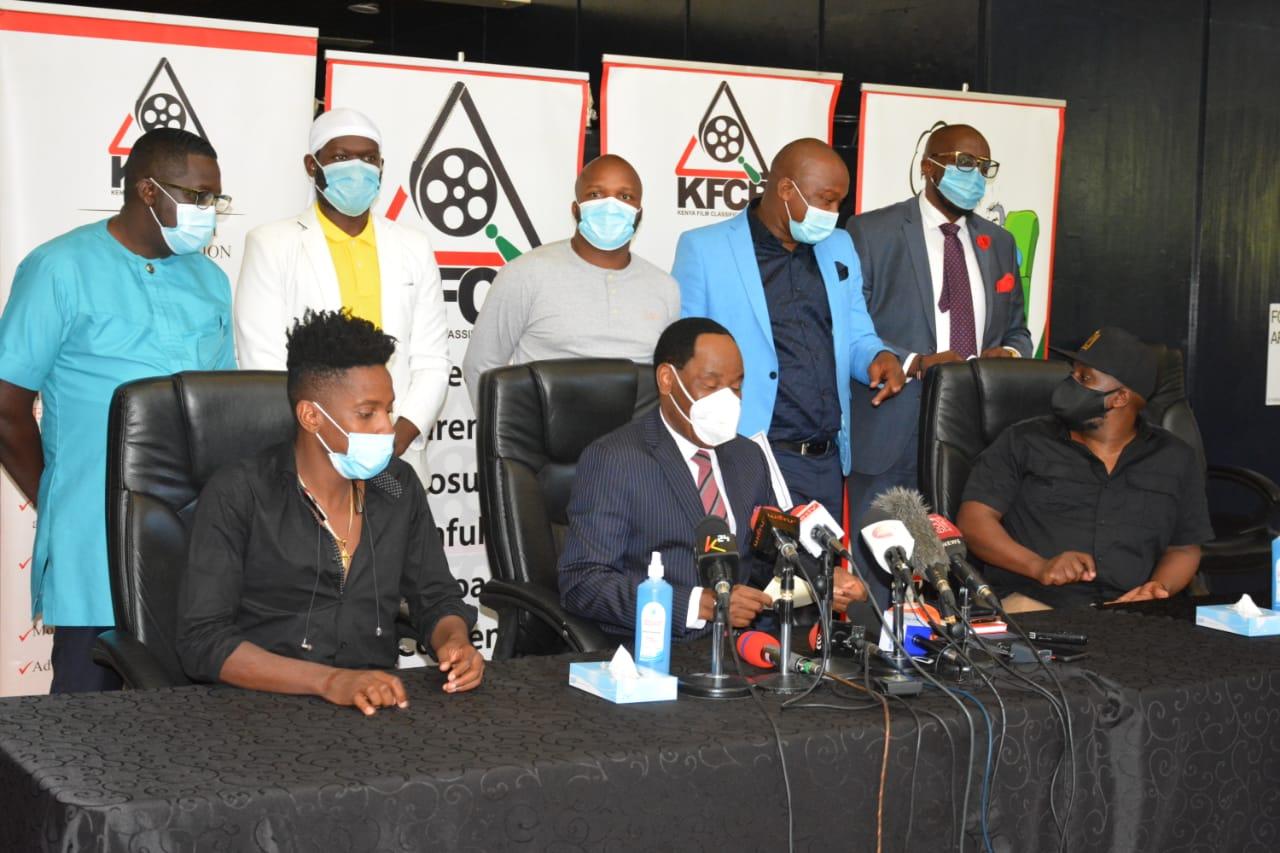 Press Statement By The Kenya Film Classification Board Chief Executive Officer, Dr. Ezekiel Mutua, Mbs, On Comedian Eric Omondi And Online Content Regulation