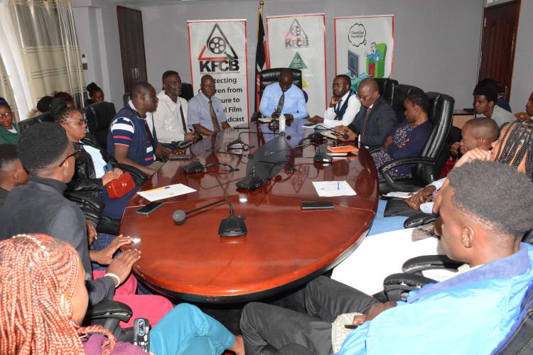 KFCB Hosts Mombasa Aviation Institute's Film & Media Students for an Educational Tour